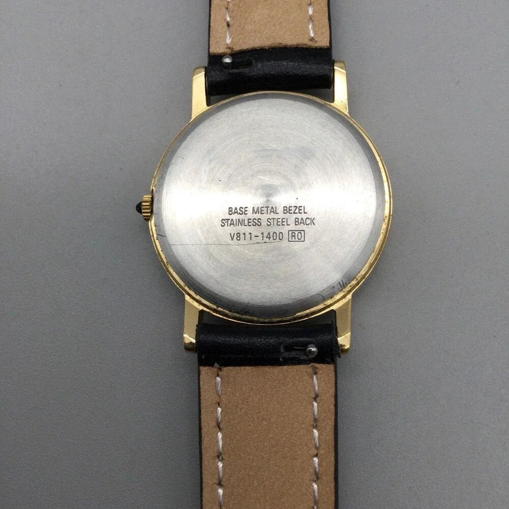 Vintage Lorus Mickey Mouse Womens Watch 30mm Disney V811-1400 New Battery